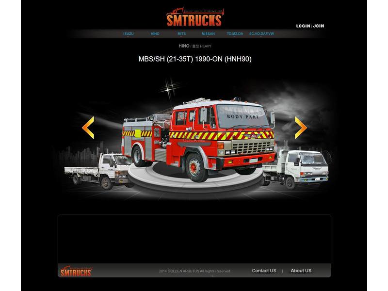 網頁設計作品:SMTRUCK BODY PART